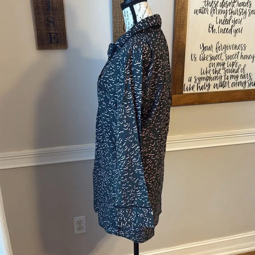 Victoria's Secret Long Sleeve Button Up Sleep Shirt
